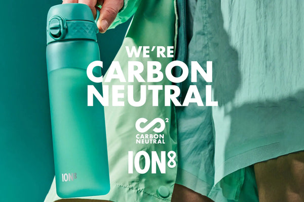 ION8-Wasserflaschen sind wiederverwendbar, nachhaltig und klimaneutral