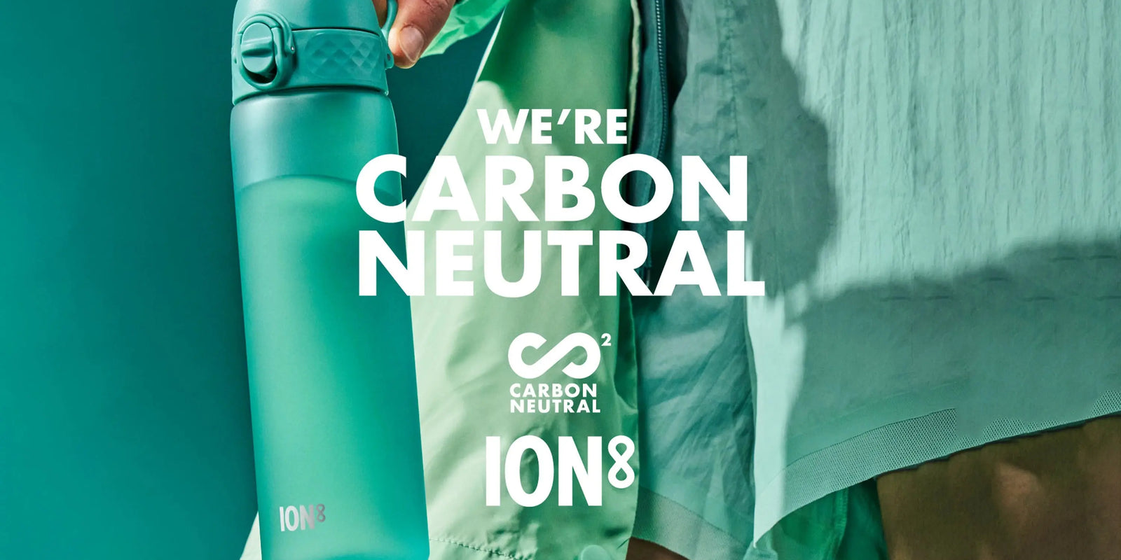 ION8-Wasserflaschen sind wiederverwendbar, nachhaltig und klimaneutral
