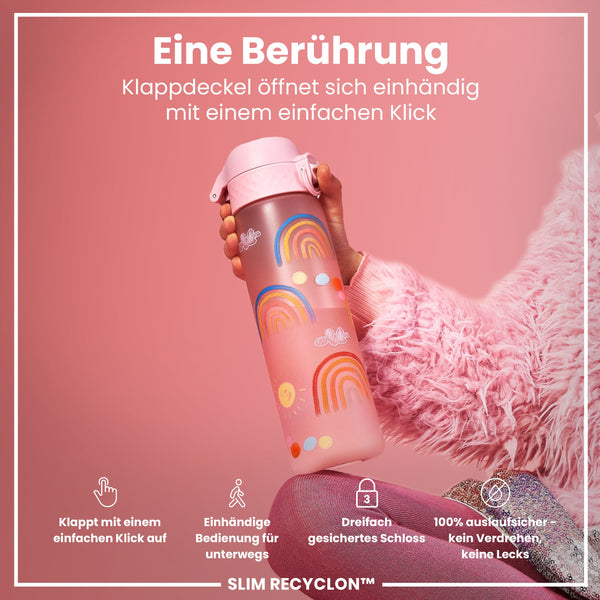 Recyclon Trinkflasche, Regenbšgen, 500 ml