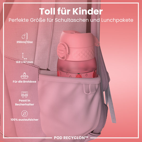 Recyclon Trinkflasche, Marienkäfer, 350 ml