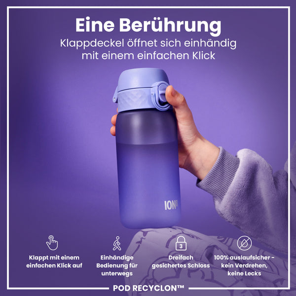 Recyclon Wasserflasche,  Helllila, 350 ml