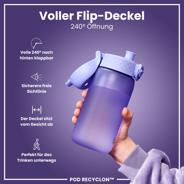 Recyclon Wasserflasche,  Helllila, 350 ml