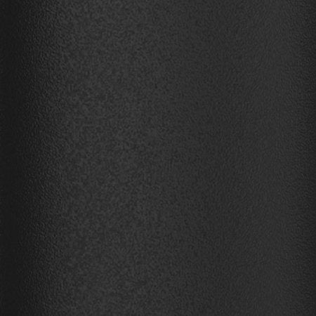 Leichte Edelstahl-Wasserflasche, Schwarz, 600 ml