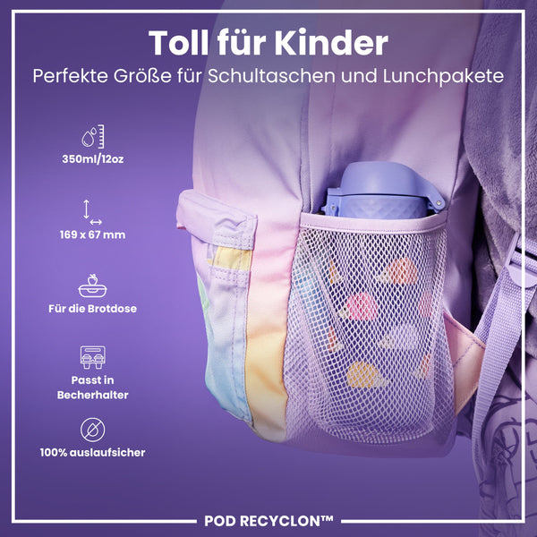 Recyclon Trinkflasche,  Igel, 350 ml