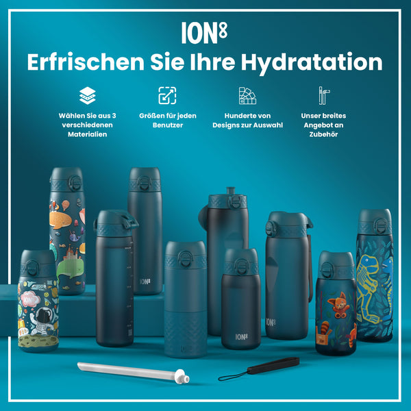 Recyclon Wasserflasche, Weltraum, 350 ml