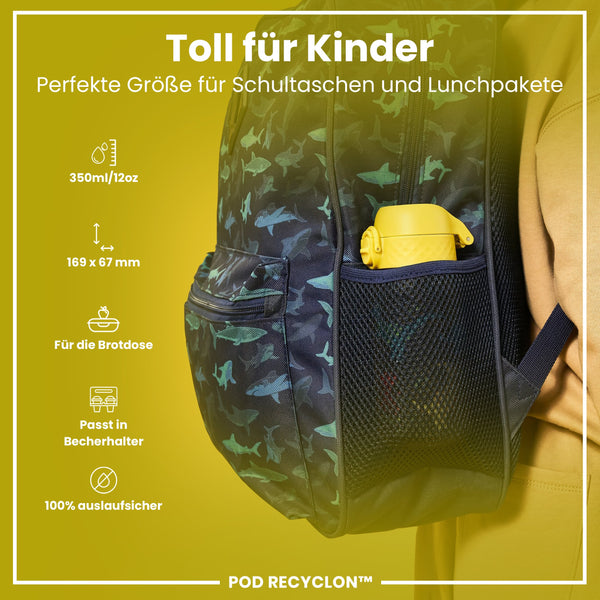 Recyclon Trinkflasche, Dinosaurier, 350 ml