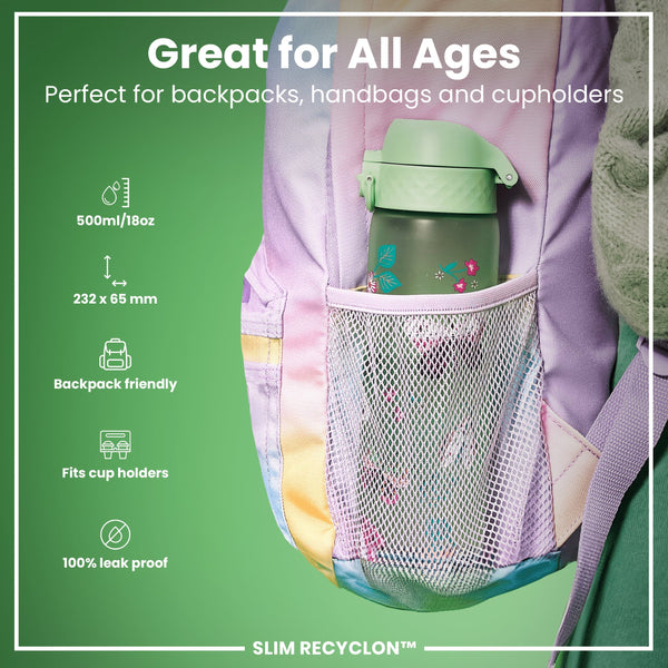 Recyclon Wasserflasche, Wild Butterfly, 500 ml