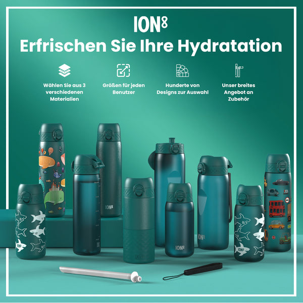 Recyclon-Wasserflasche, Aqua, 750ml