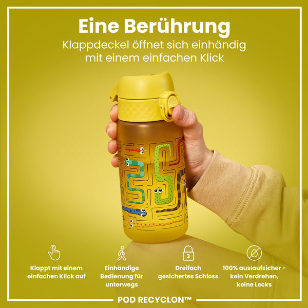 Recyclon Wasserflasche, Schlangen, 350 ml