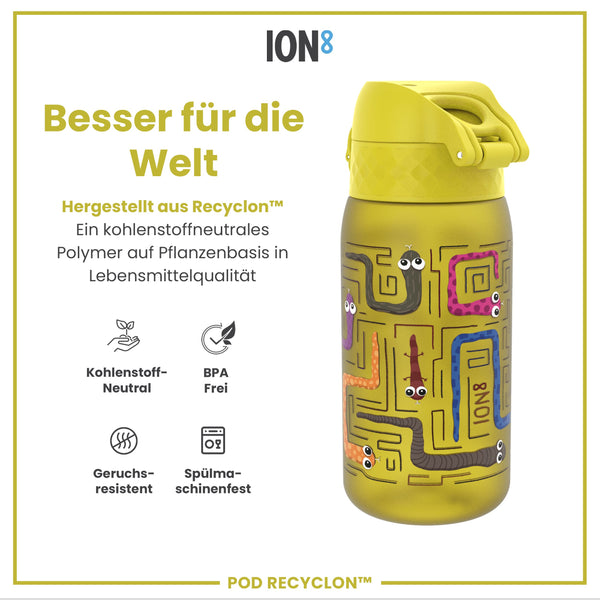 Recyclon Wasserflasche, Schlangen, 350 ml