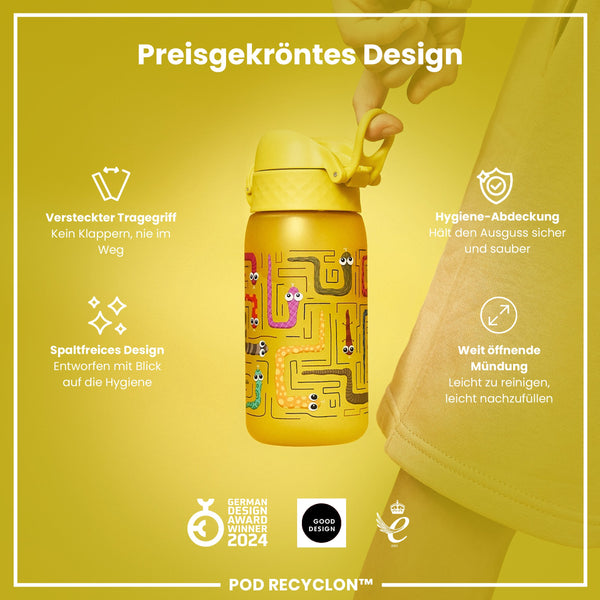 Recyclon Wasserflasche, Schlangen, 350 ml