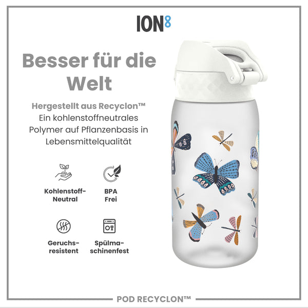 Recyclon Wasserflasche,  Butterflies, 350 ml