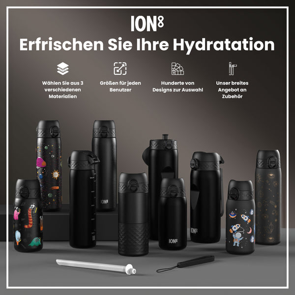 Leichte Edelstahl-Wasserflasche, Weltraum