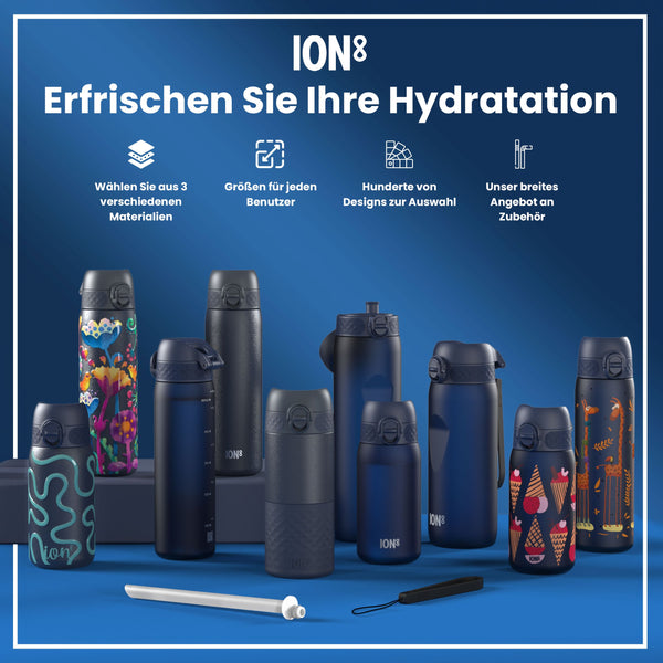 Recyclon Wasserflasche, Marineblau, 350 ml