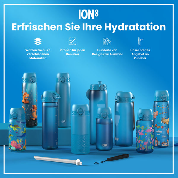 Recyclon Trinkflasche, Blau, 500 ml