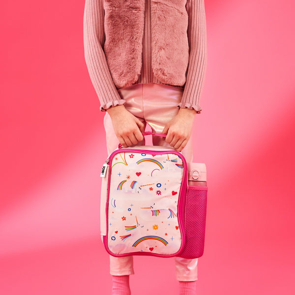 Isolierte Lunchtasche, Einhörner & Regenbögen