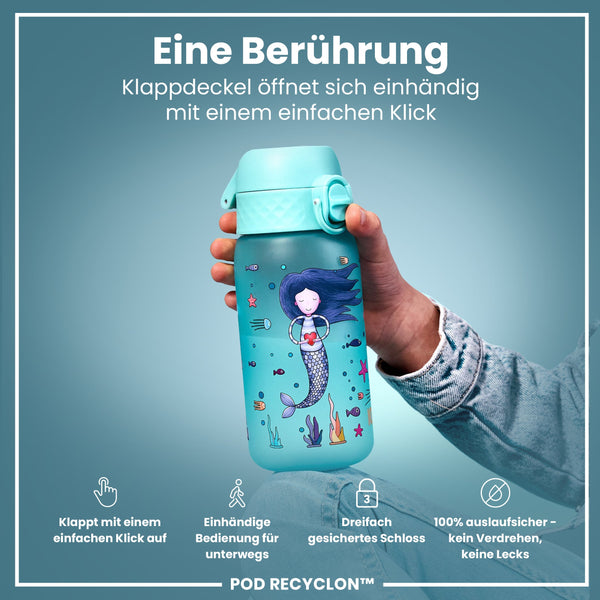 Recyclon Wasserflasche, Meerjungfrau, 350 ml