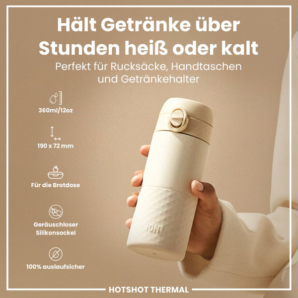 Reisebecher aus Stahl, Tuberose - 360 ml
