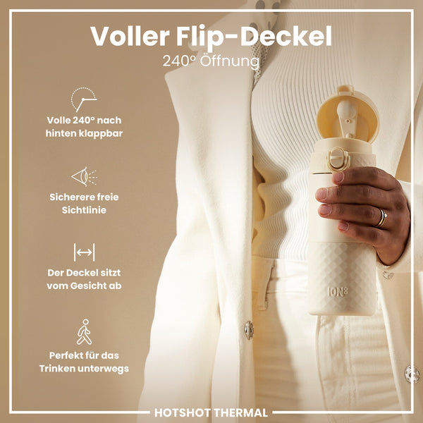 Reisebecher aus Stahl, Tuberose - 360 ml