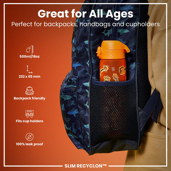 Recyclon Wasserflasche, Musik-Design, 500 ml