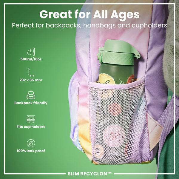 Recyclon Wasserflasche, Eco-Design, 500 ml