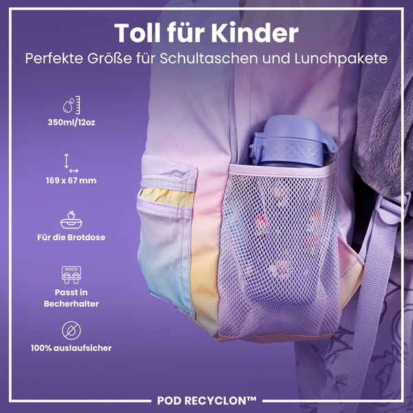 Recyclon Wasserflasche, Feen-Design, 350 ml