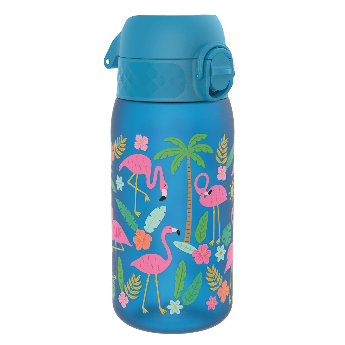 Recyclon Wasserflasche, Flamingo-Design, 350 ml