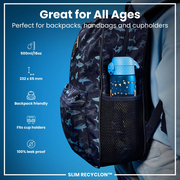 Recyclon Wasserflasche, Flugzeug-Design, 500 ml