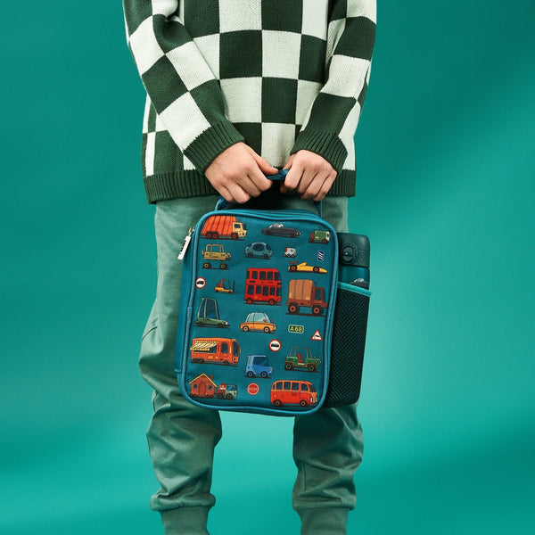 Isolierte Lunchtasche, Autos