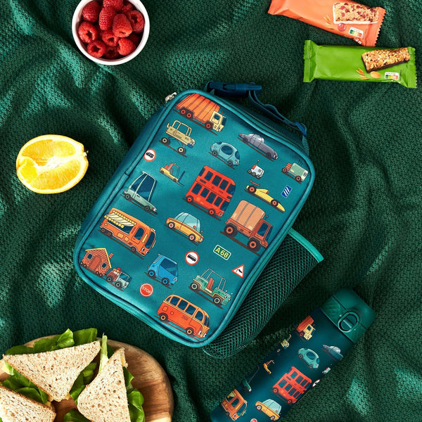 Isolierte Lunchtasche, Autos