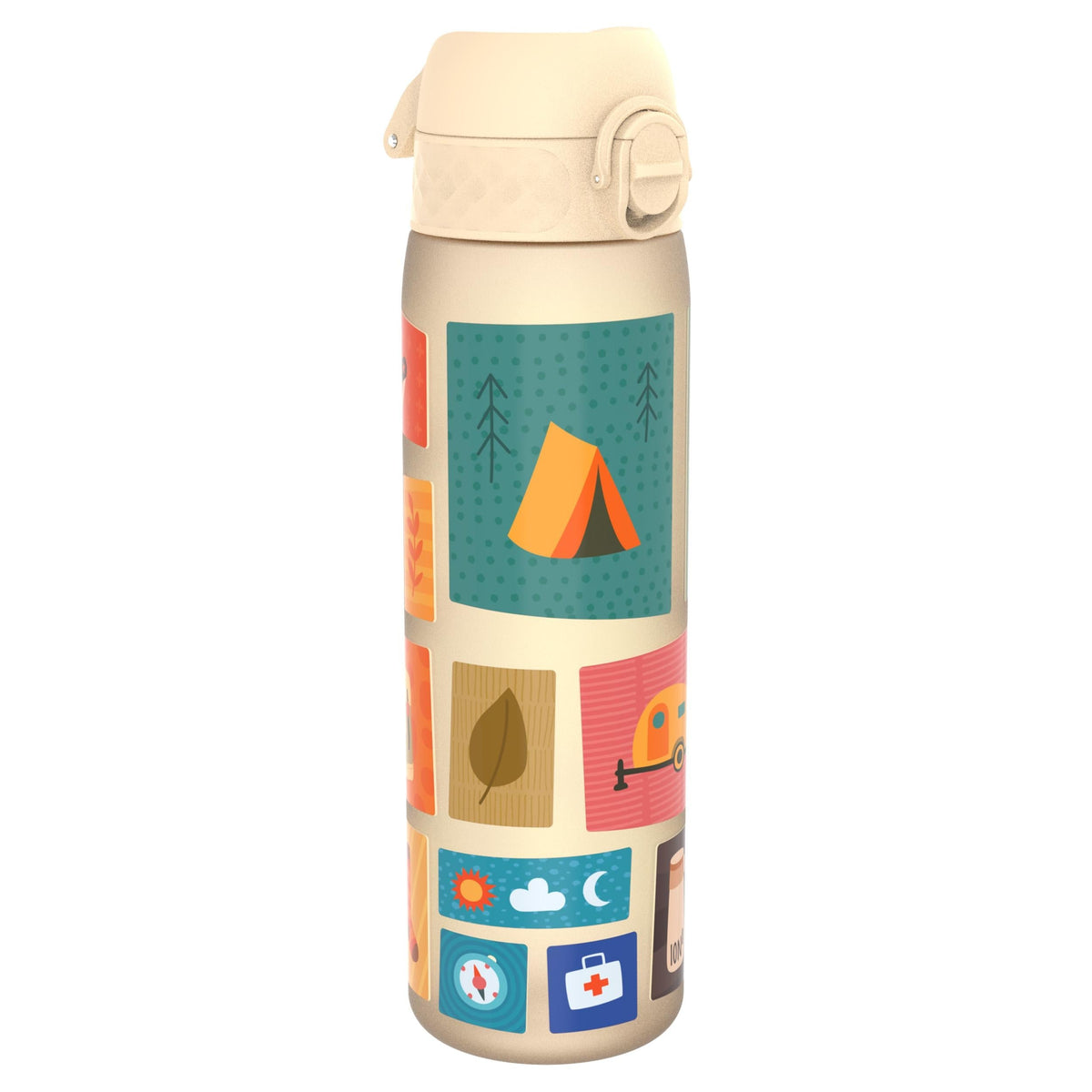 Recyclon Wasserflasche, Camping-Design, 500 ml