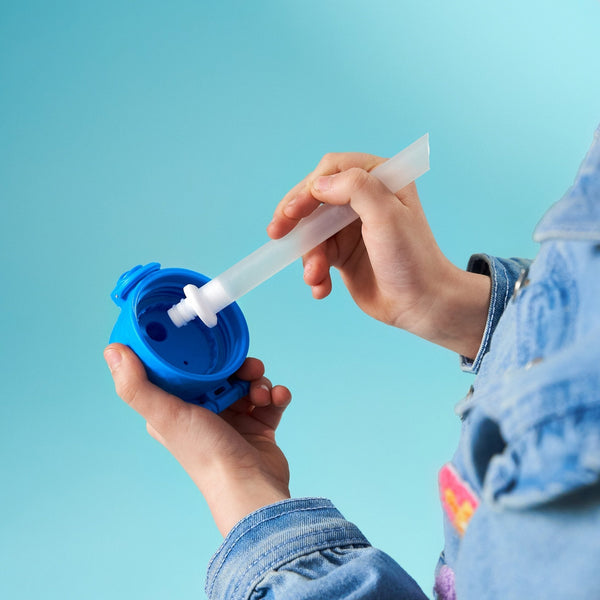 Zusatz-wiederverwendbarer Trinkhalm, 300-400 ml