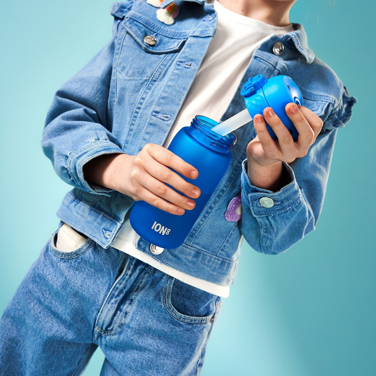 Zusatz-wiederverwendbarer Trinkhalm, 300-400 ml