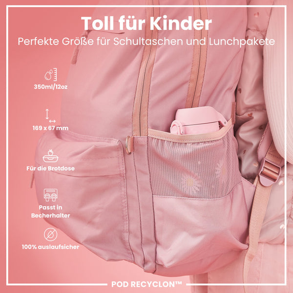 Recyclon Wasserflasche, Gänseblümchen, 350 ml