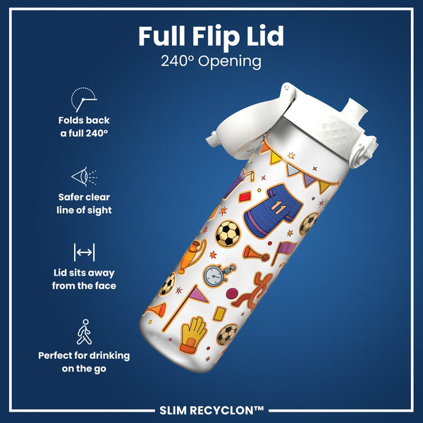 Recyclon Wasserflasche, Fu§ball, 500 ml