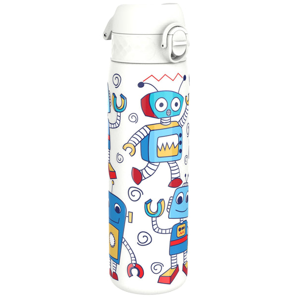 Leichte Edelstahl-Wasserflasche, Roboter, 600 ml