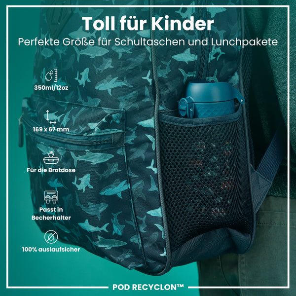 Recyclon Wasserflasche, Einsatzfahrzeuge, 350 ml