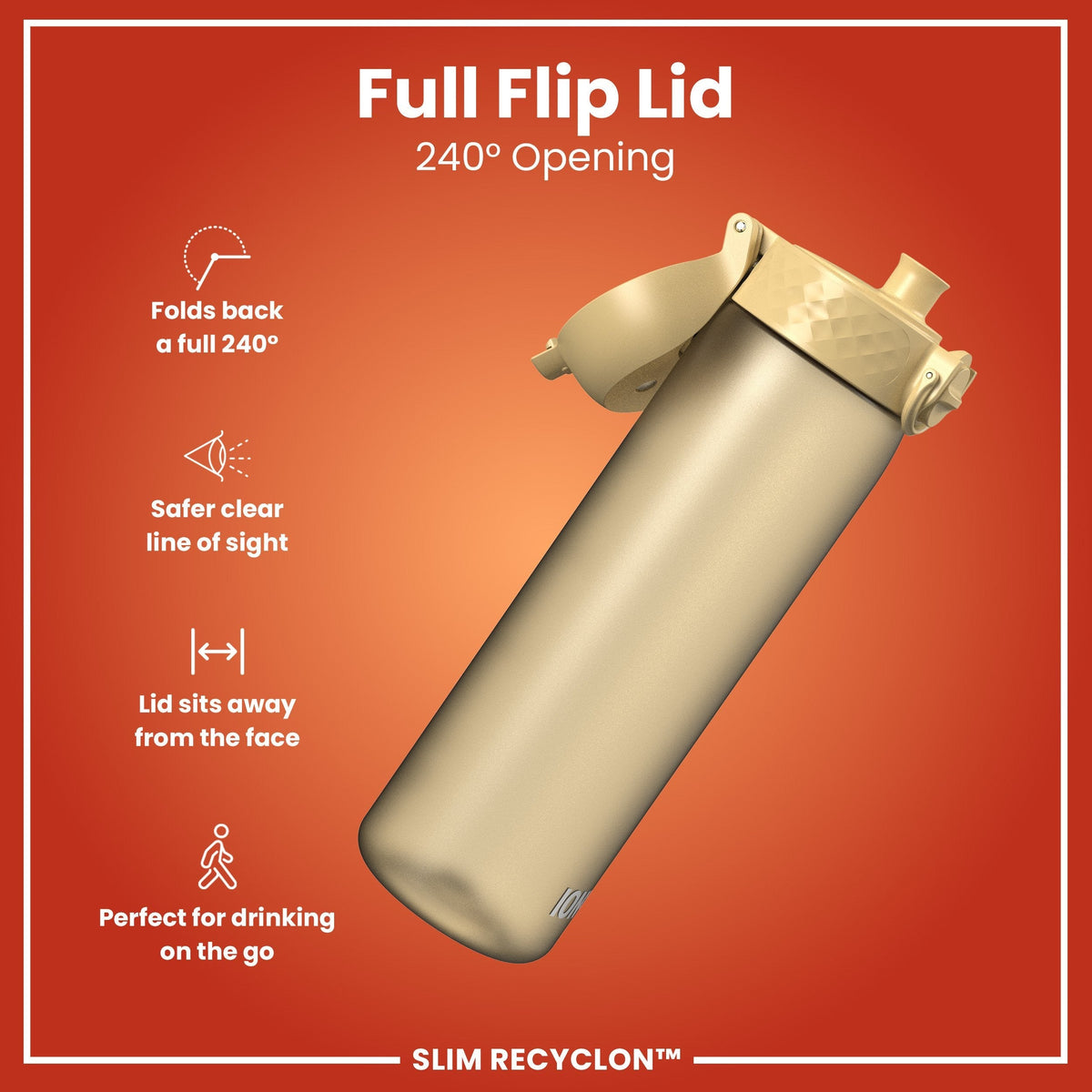 Recyclon Wasserflasche, Desert, 500 ml