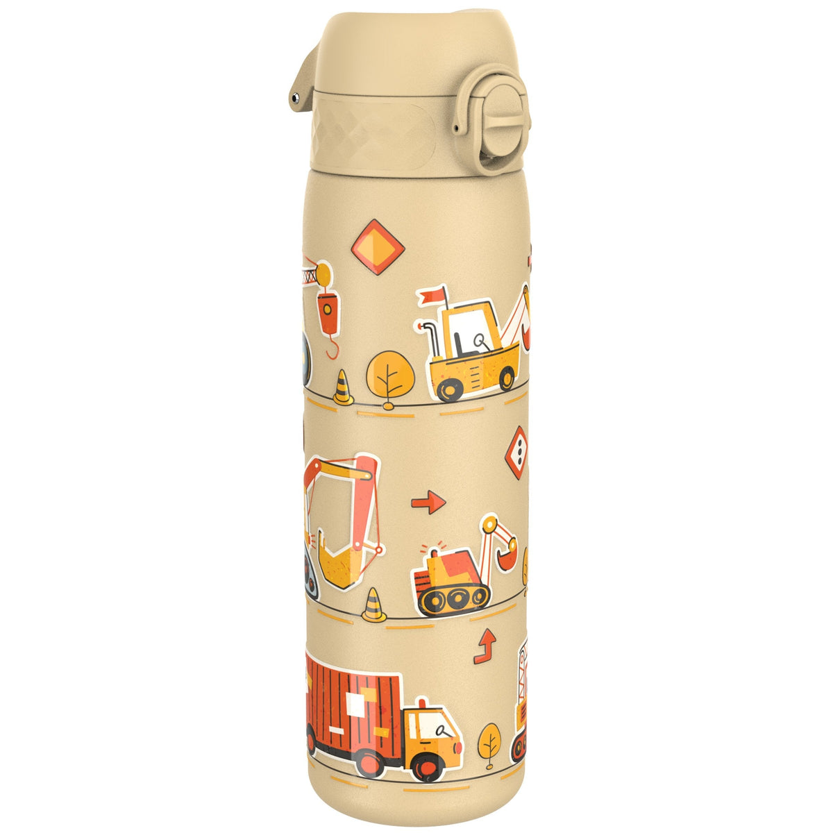 Leichte Edelstahl-Wasserflasche, Bagger, 600 ml