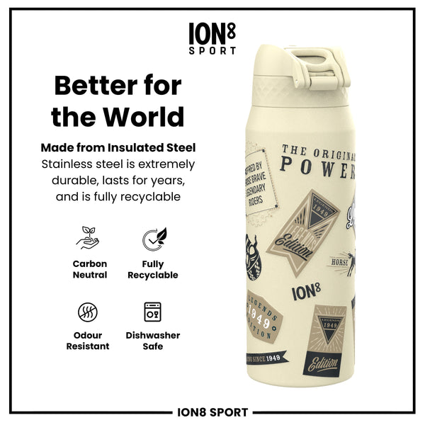 MotoGP x ION8 Isolierte Edelstahlflasche – MotoGP Classic Legends, 750 ml