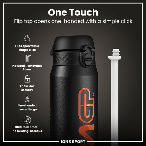 MotoGP x ION8 Isolierte Edelstahlflasche – MotoGP Calendar, 750 ml