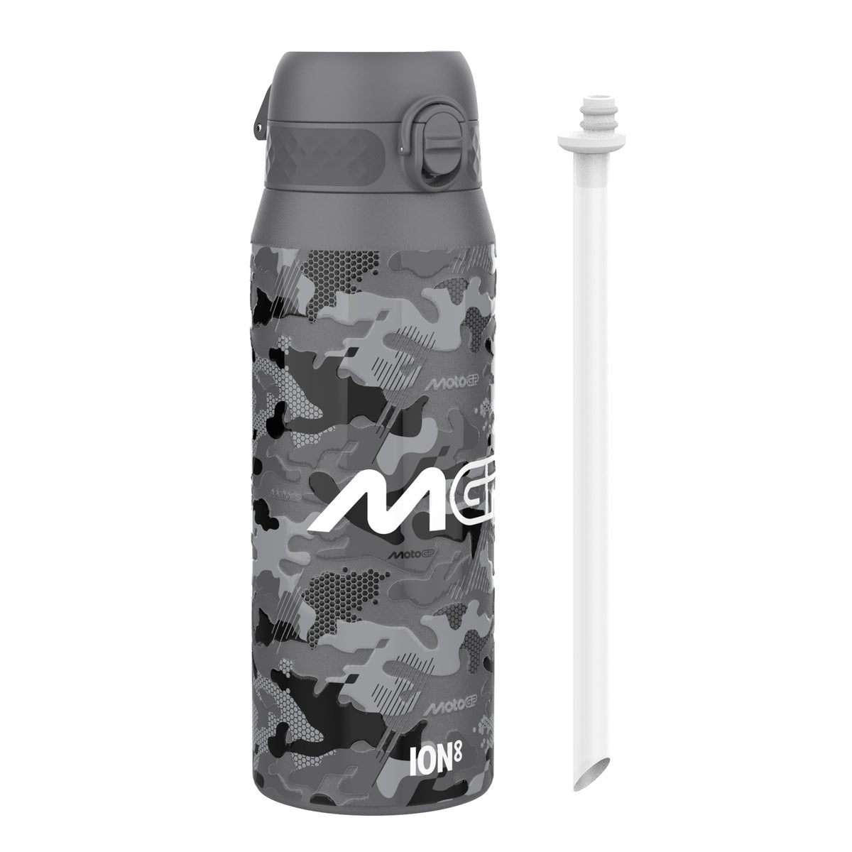 MotoGP x ION8 Isolierte Edelstahlflasche – MotoGP Camouflage, 750 ml