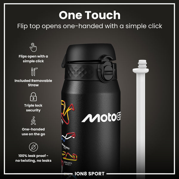 MotoGP x ION8 Isolierte Edelstahlflasche – MotoGP Mix, 750 ml