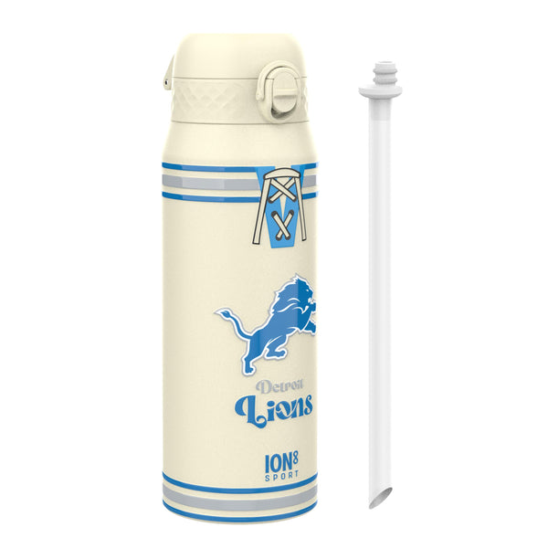 NFL x ION8, Isolierte Stahlflasche, Lions, 750 ml
