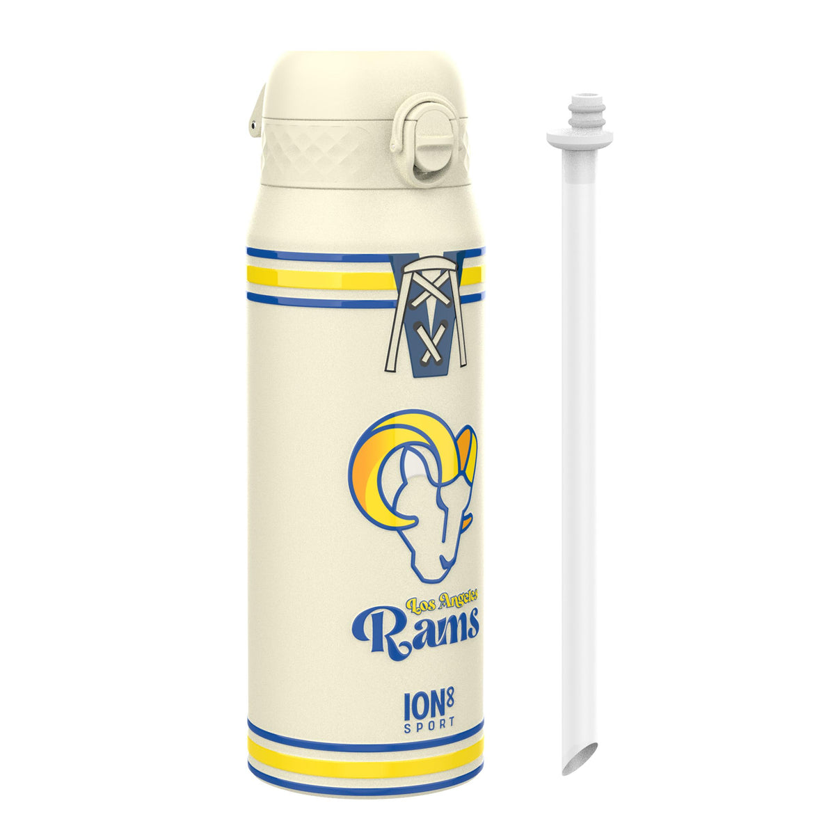 NFL x ION8, Isolierte Stahlflasche, Rams, 750 ml