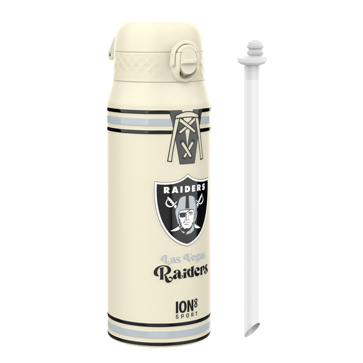 NFL x ION8, Isolierte Stahlflasche, Raiders, 750 ml