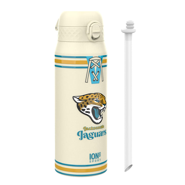NFL x ION8, Isolierte Stahlflasche, Jaguars, 750 ml