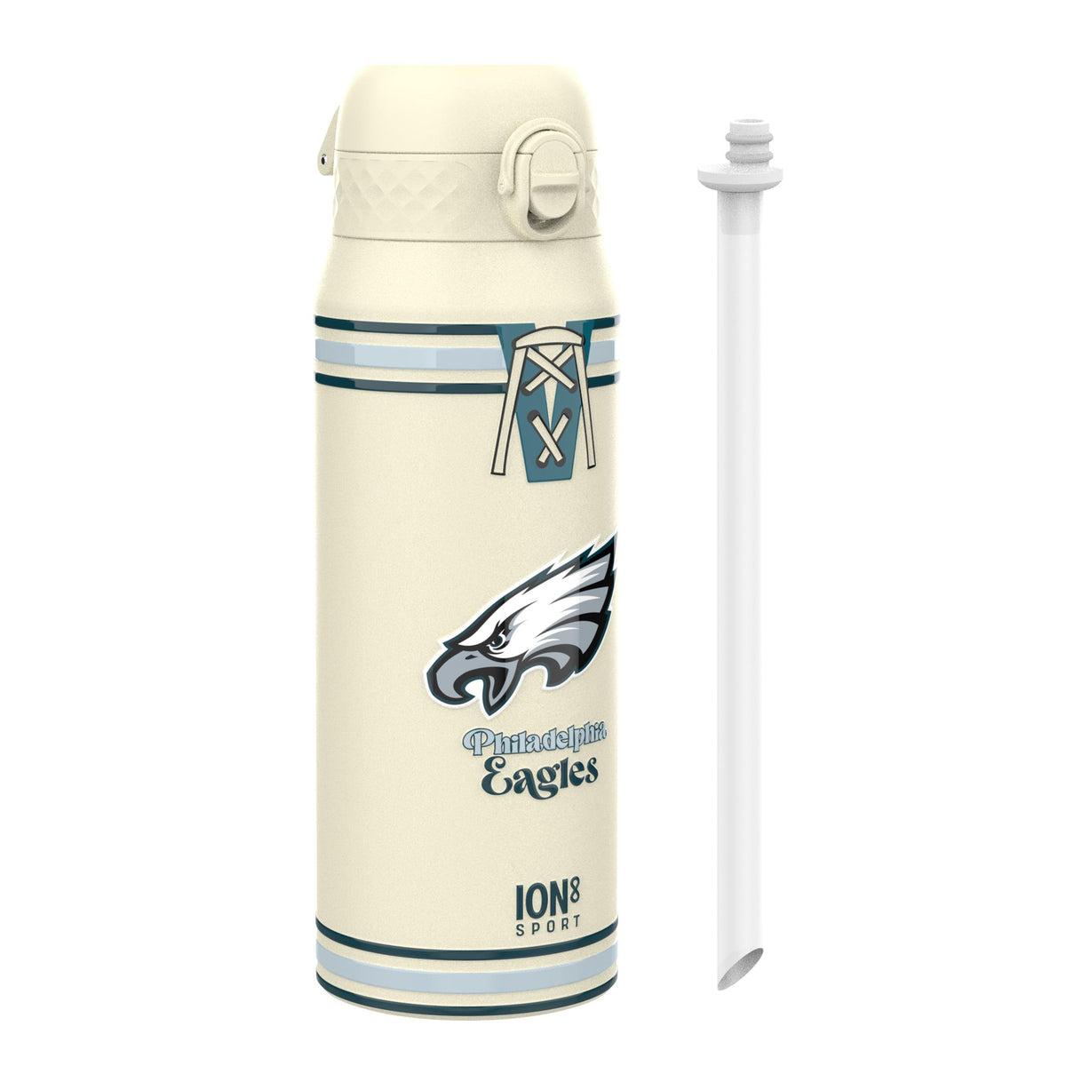 NFL x ION8, Isolierte Stahlflasche, Eagles, 750 ml