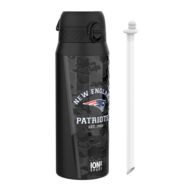 NFL x ION8, Isolierte Stahlflasche, Patriots, 750 ml