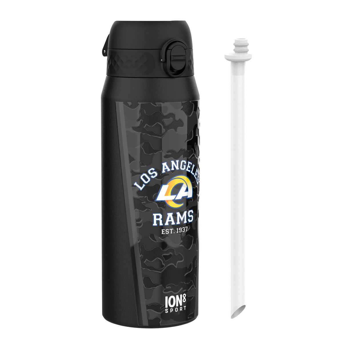 NFL x ION8, Isolierte Stahlflasche, Rams, 750 ml